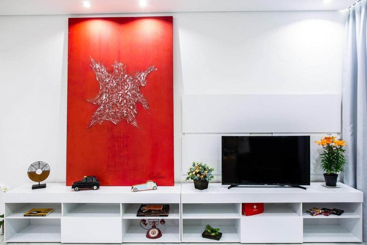 Loft Design, Amplo, Modern Com Ar Condicionado Em Alto De Pinheiros Apartment Sao Paulo Bagian luar foto