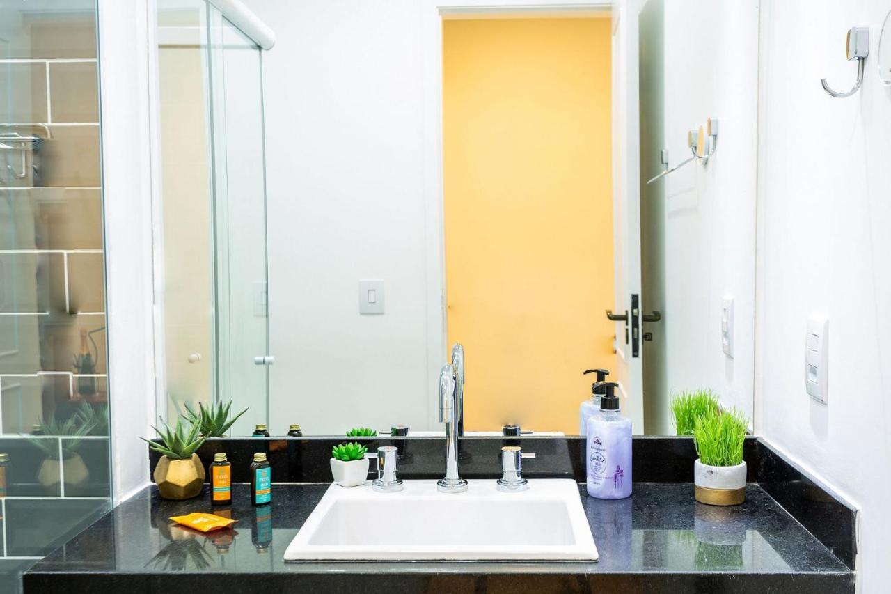 Loft Design, Amplo, Modern Com Ar Condicionado Em Alto De Pinheiros Apartment Sao Paulo Bagian luar foto
