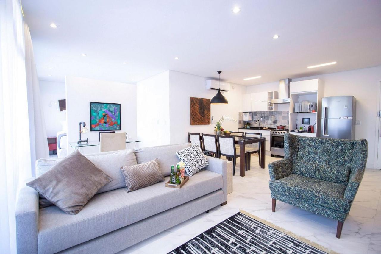 Loft Design, Amplo, Modern Com Ar Condicionado Em Alto De Pinheiros Apartment Sao Paulo Bagian luar foto